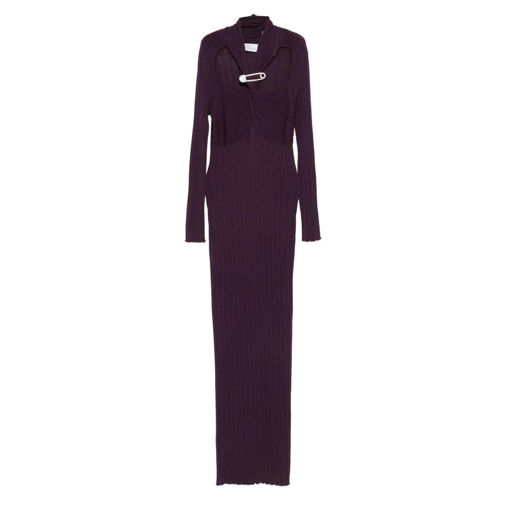 Giuseppe Di Morabito Safety-pin Detail Maxi Dress