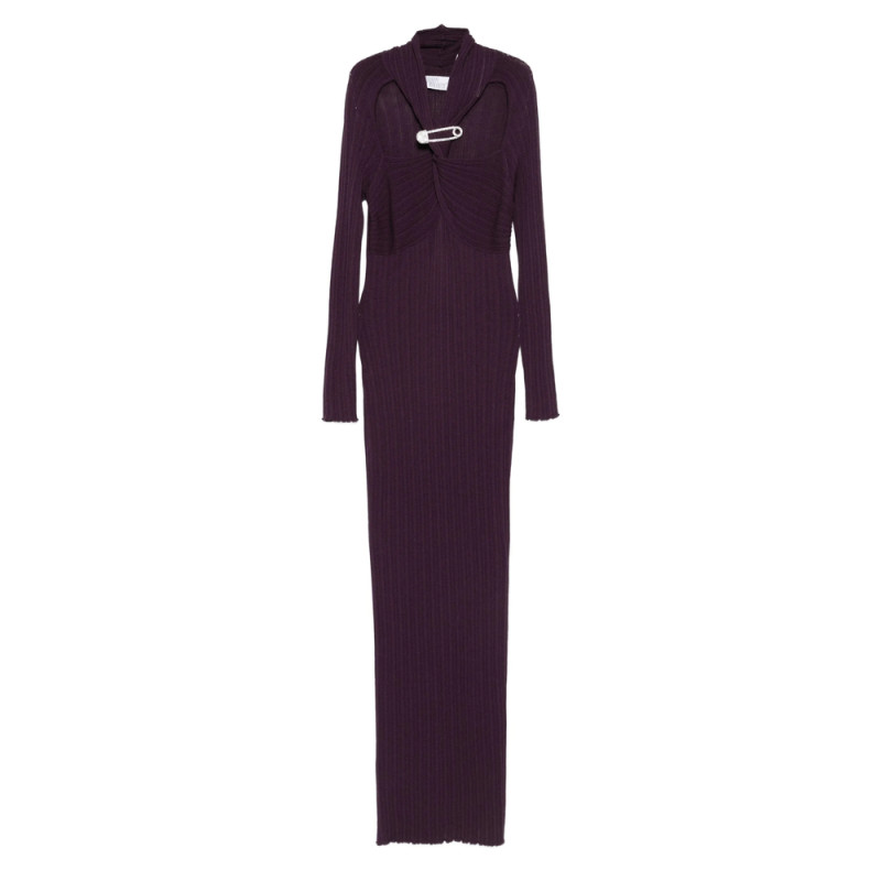Giuseppe Di Morabito Safety-pin Detail Maxi Dress