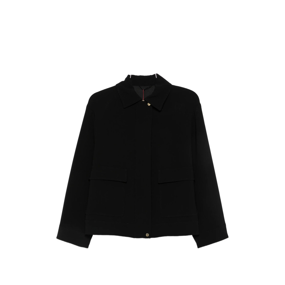 Max Mara Studio Flap-pocket Zip-up Jacket