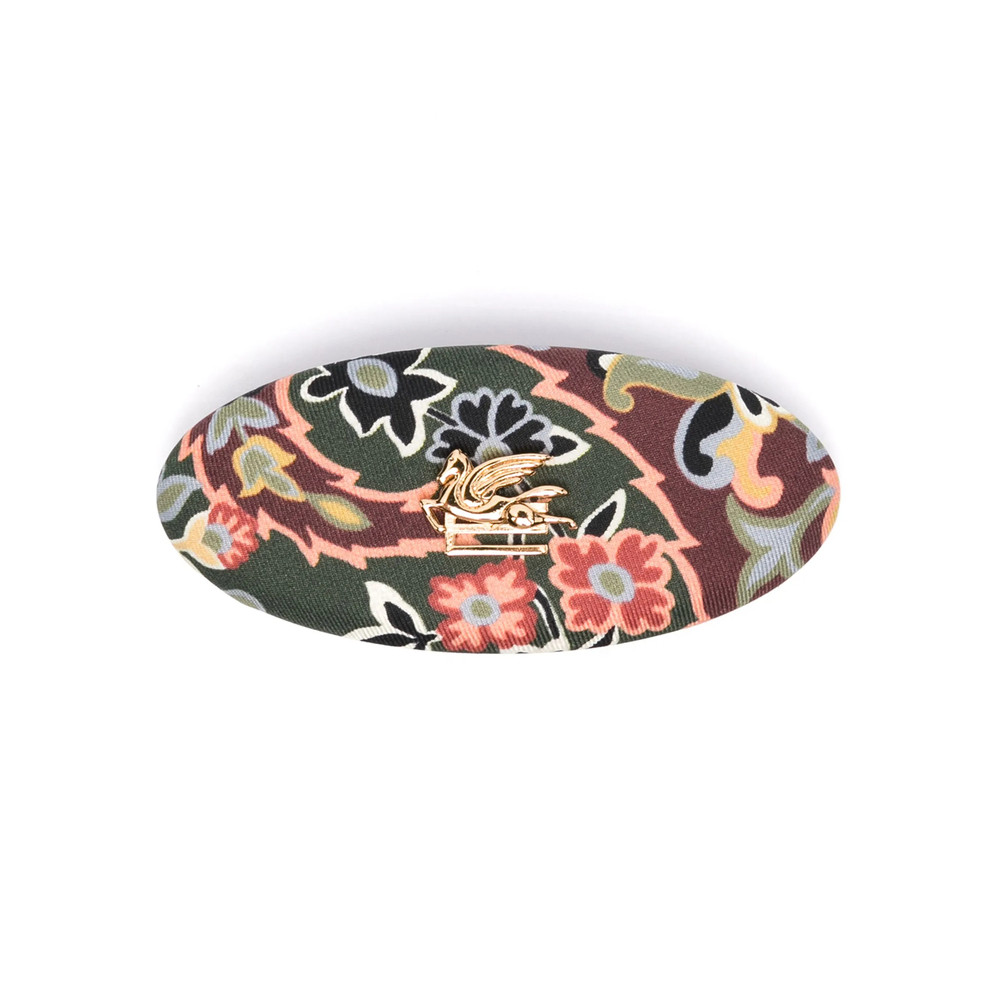 Etro Floral-print Hair Clip