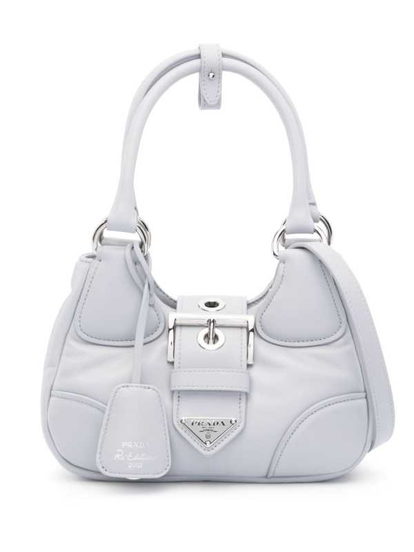 Moon padded leather tote bag