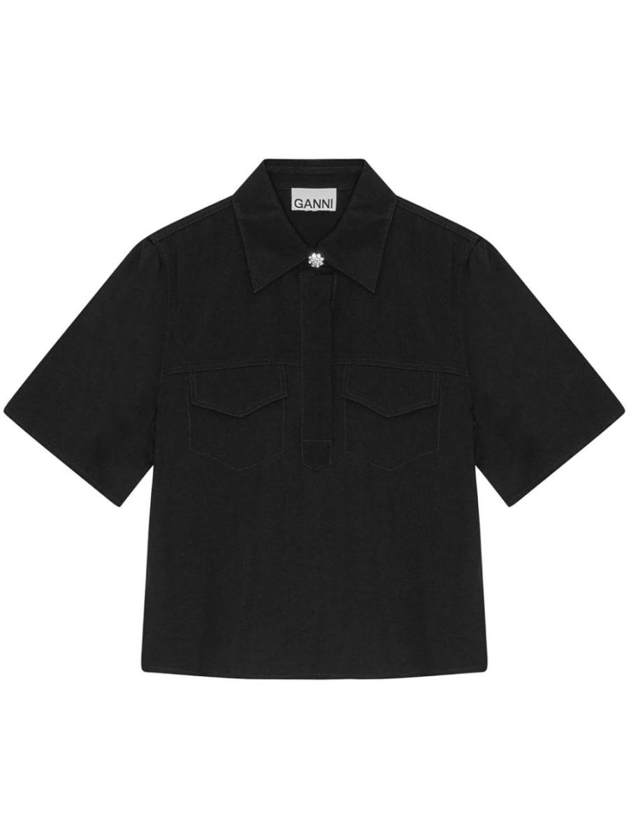 twill blouse