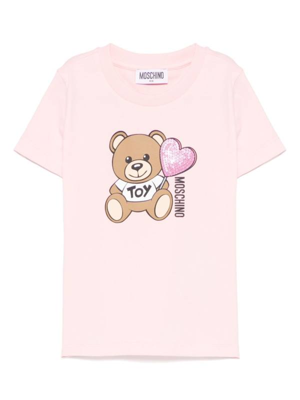 Teddy Bear-motif T-shirt