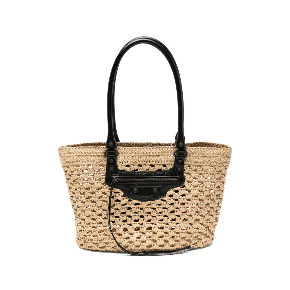 Balenciaga Medium Le City Basket Tote Bag