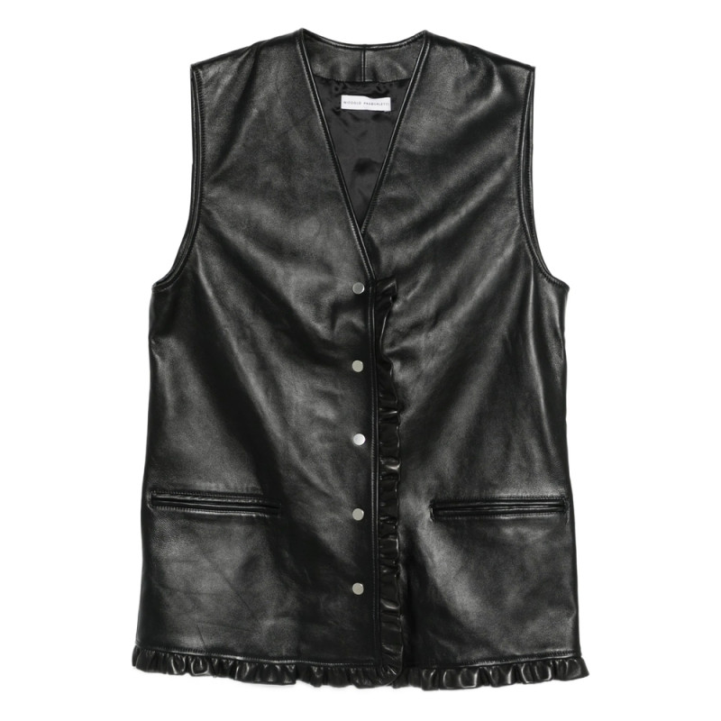 Niccolò Pasqualetti Lea Gala Leather Gilet
