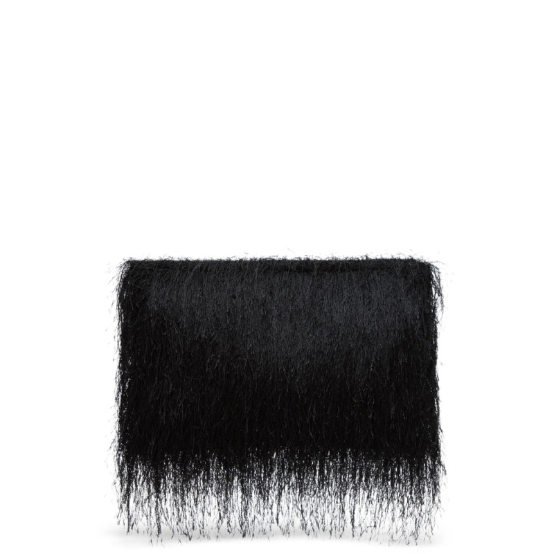 Lou Lou De Saison Evano Fringed Rectangular Clutch Bag