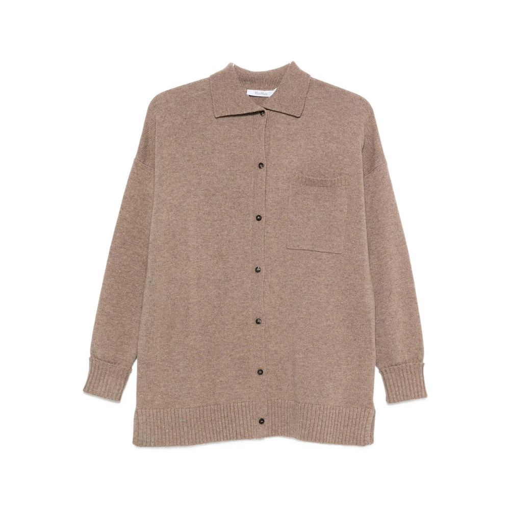 Max Mara Buttoned Chest-pocket Cardigan