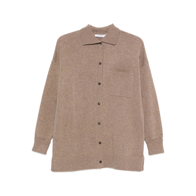Max Mara Buttoned Chest-pocket Cardigan
