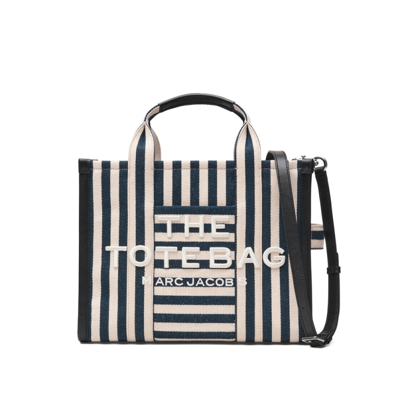 Marc Jacobs The Medium Stripe Canvas Tote Bag