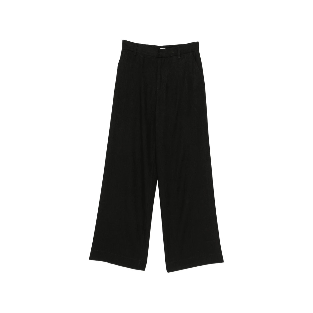Covert Wide-leg Trousers