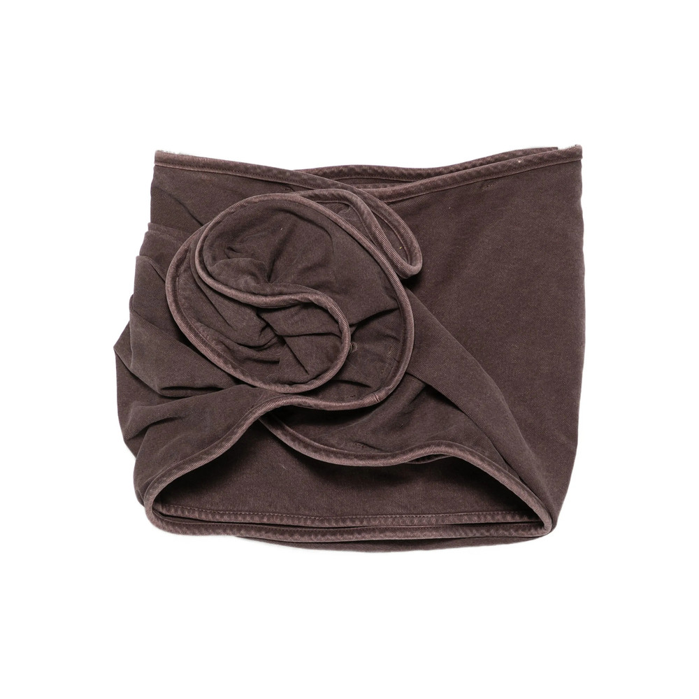 Magda Butrym Rose-detail Ruffled Skirt