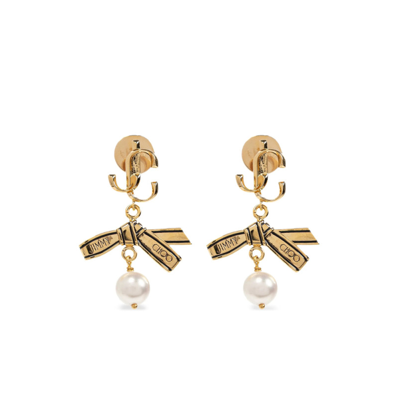 Jimmy Choo Ribbon Earrings