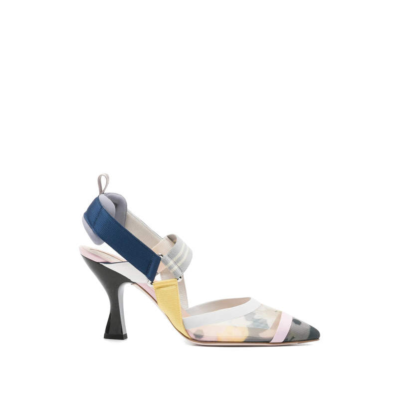 Fendi Colibrì Floral-print Sandals