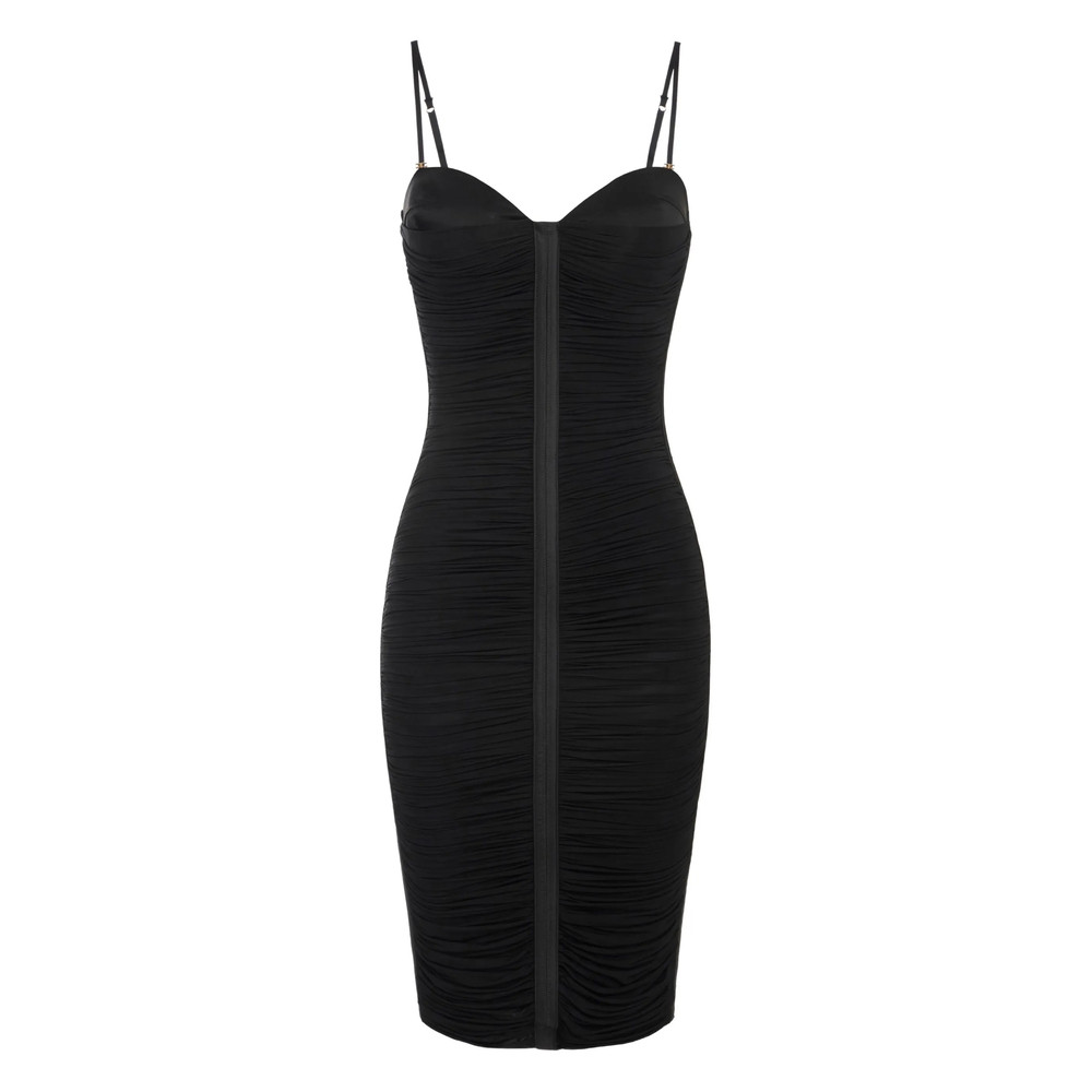 Elisabetta Franchi Ruched Strappy Dress
