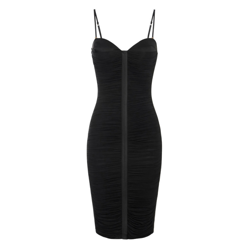 Elisabetta Franchi Ruched Strappy Dress