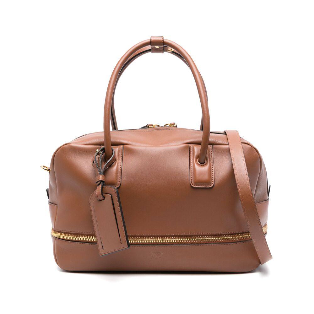 Moschino Leather Tote Bag