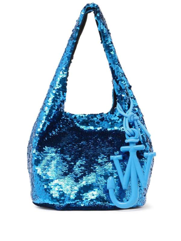 mini sequin tote bag