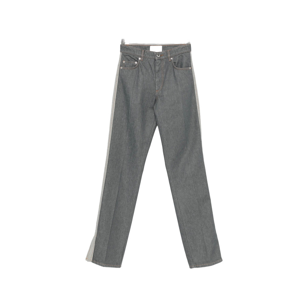 Sportmax Side-stripe Split-hem Jeans