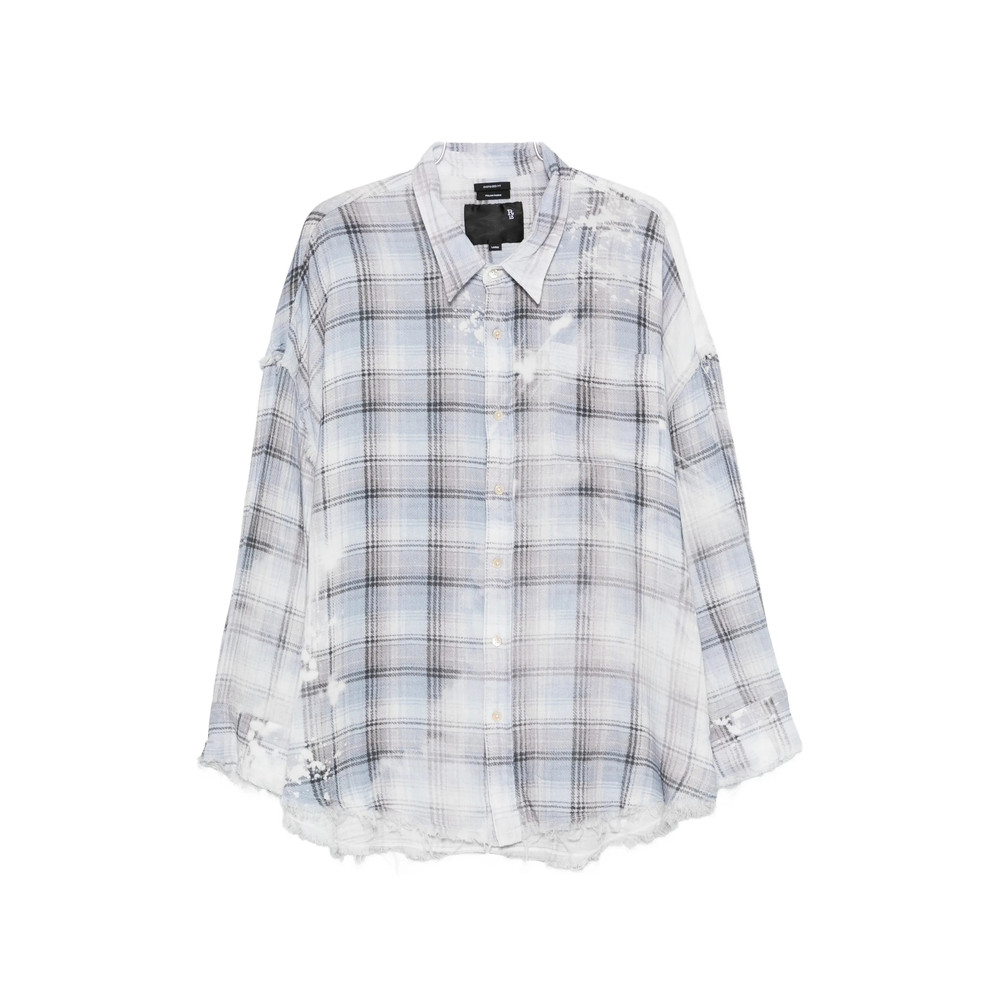 R13 Frayed-hem Shirt