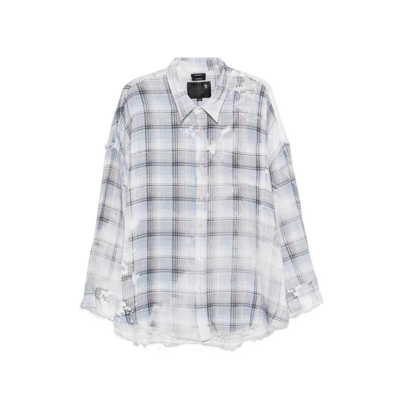 R13 Frayed-hem Shirt