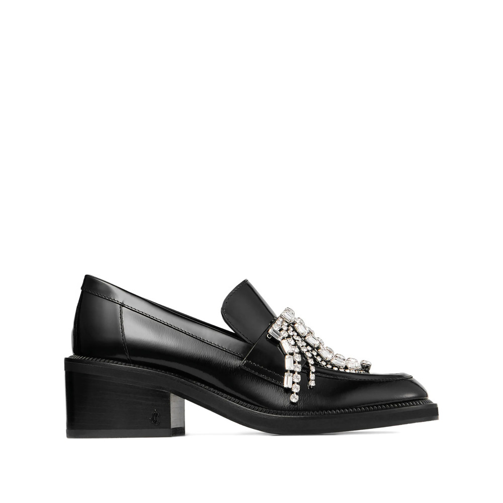 Jimmy Choo 50mm Tylor Crystal-embellished Loafer Pumps