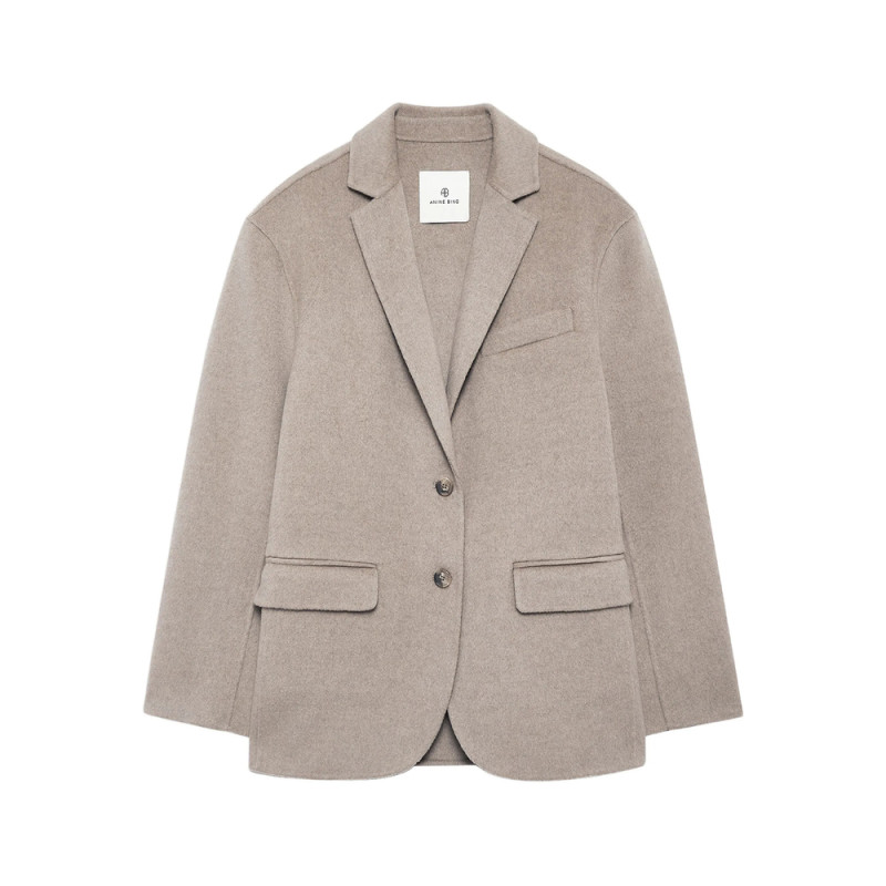 Anine Bing Single-breasted Long-sleeve Blazer