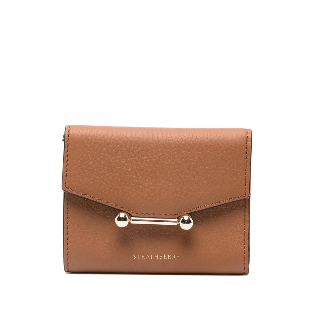 Strathberry Mosaic Bar-detail Leather Wallet