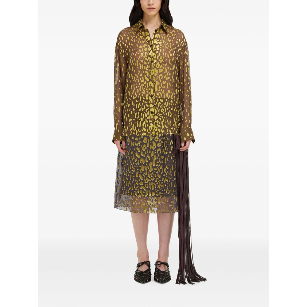 Ferragamo Skirt With Flower Detail