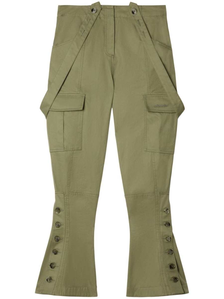 flared cargo pants
