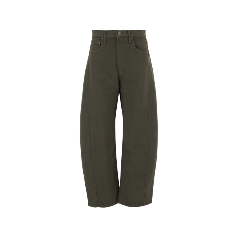 Mother Half Pipe Flood Barrel-leg Jeans