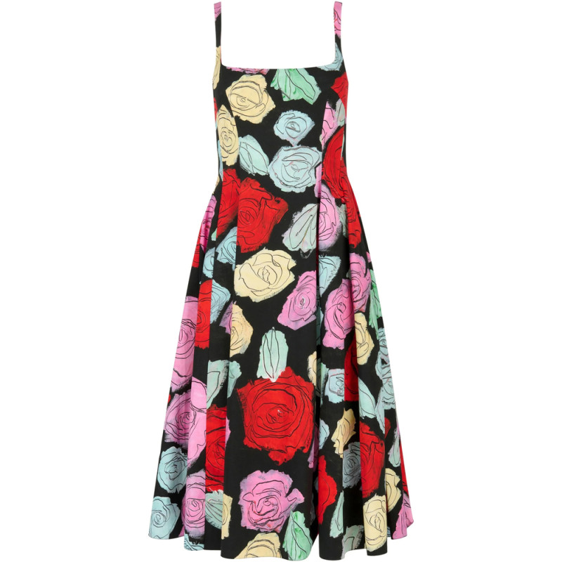 Marni Floral-print A-line Dress