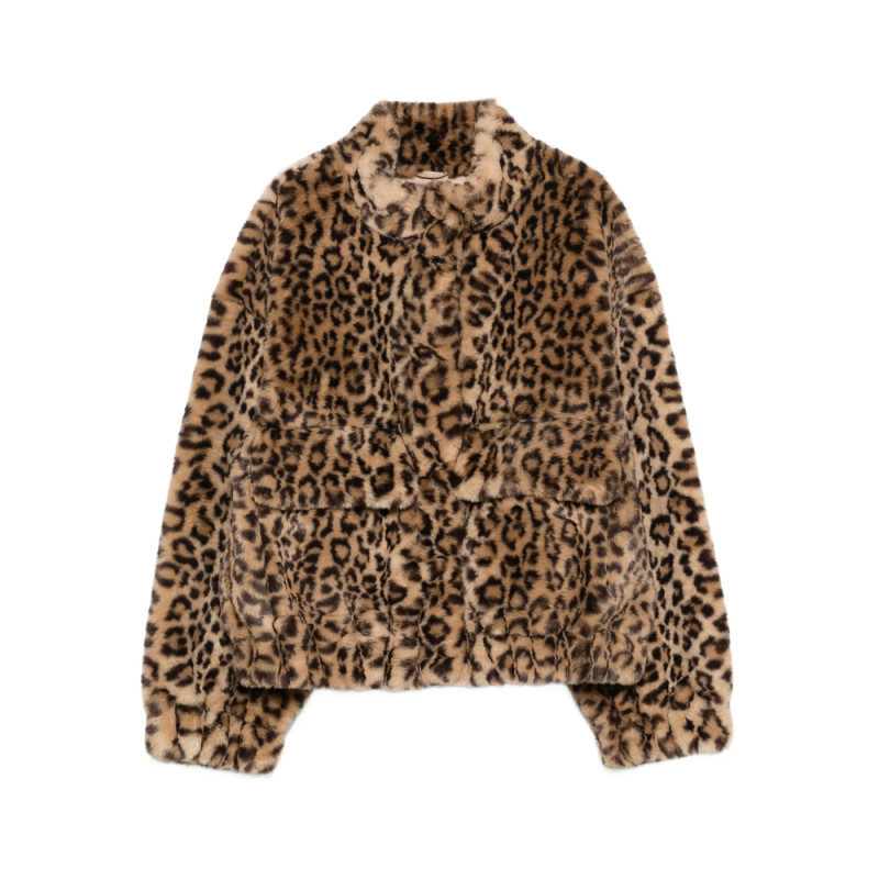 Ba & sh Leopard-print Jacket