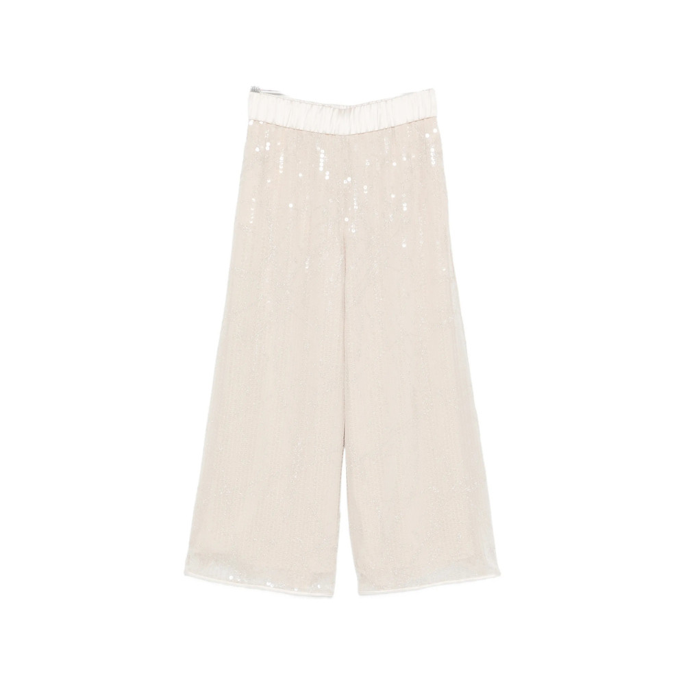 Peserico Sequin-embellished Pants
