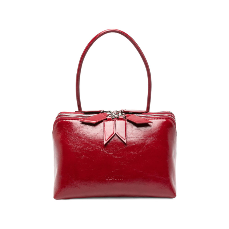 The Attico L'Altra Di Milano Patent-leather Tote Bag