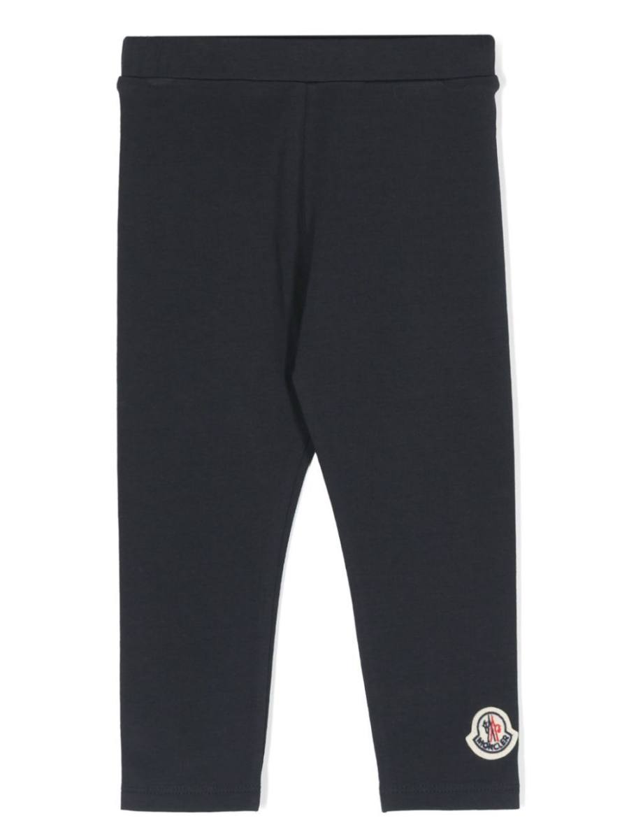 logo-patch stretch-cotton legging