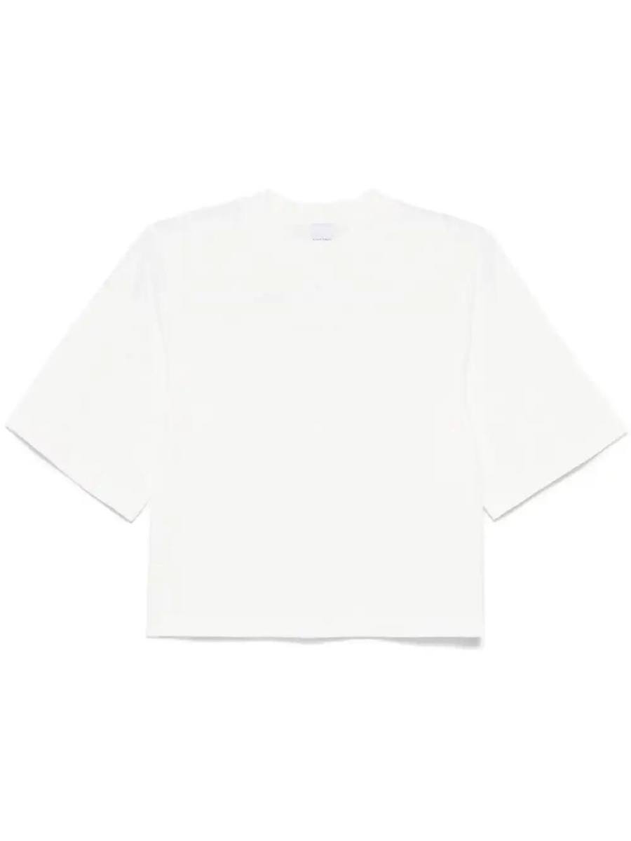 embroidered-logo T-shirt