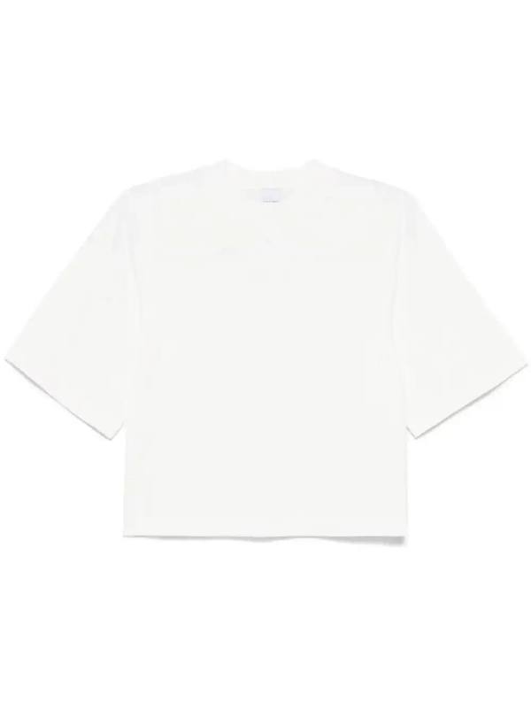 embroidered-logo T-shirt