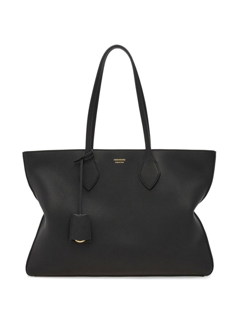 leather tote bag