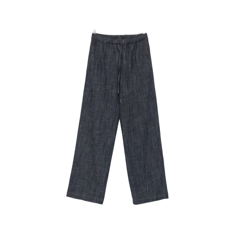 Panicale Drawstring-waist Wide-leg Trousers