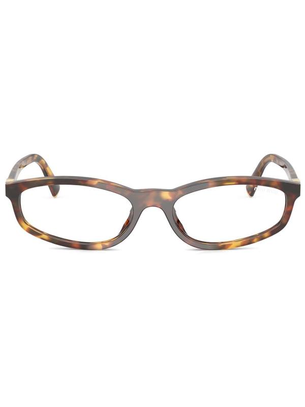 oval frame glasses