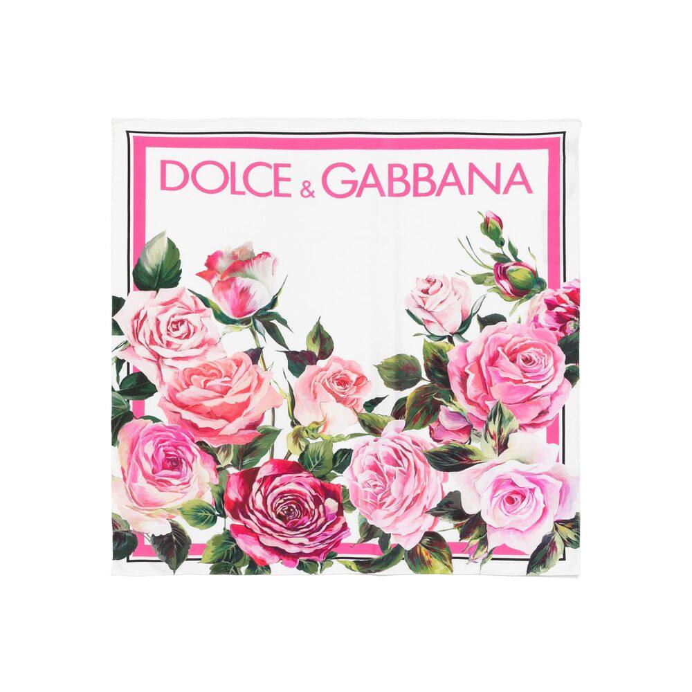 Dolce & Gabbana Floral-print Scarf