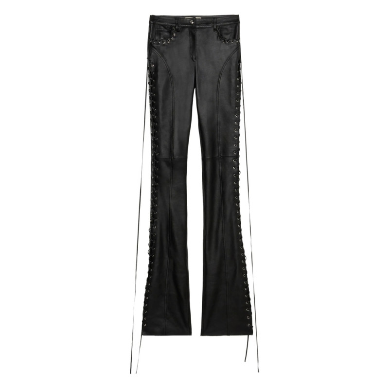 Blumarine Lace-up Trousers
