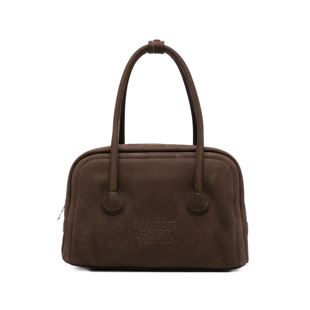 Margesherwood Embossed-logo Top-handle Tote Bag