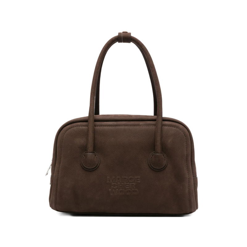 Margesherwood Embossed-logo Top-handle Tote Bag