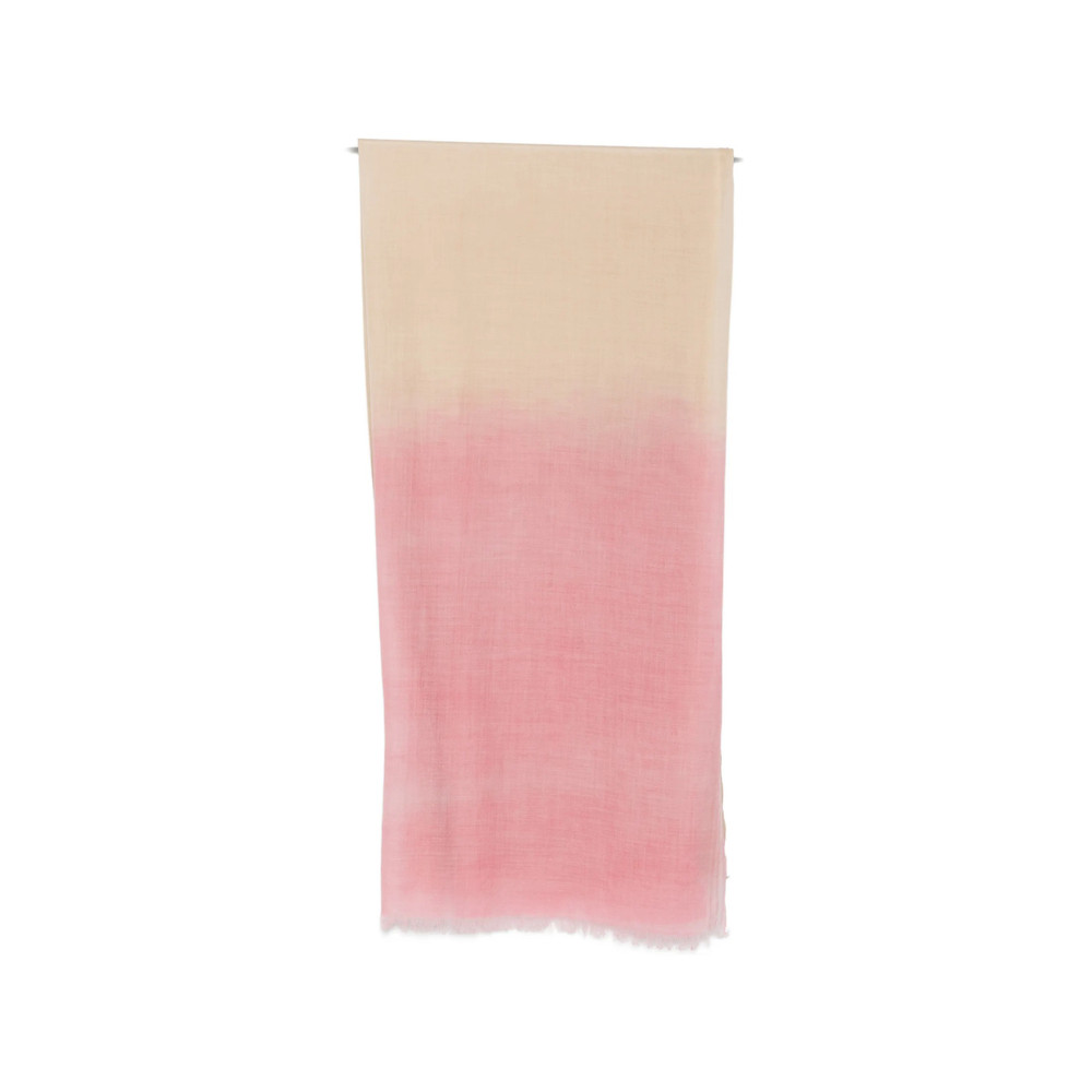 D'aniello Fringed Ombré-effect Scarf