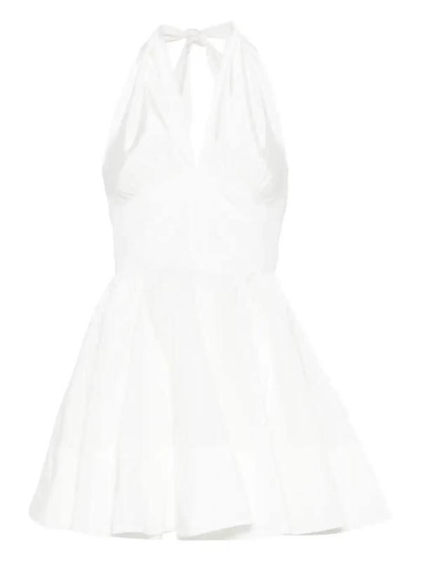 poplin mini dress