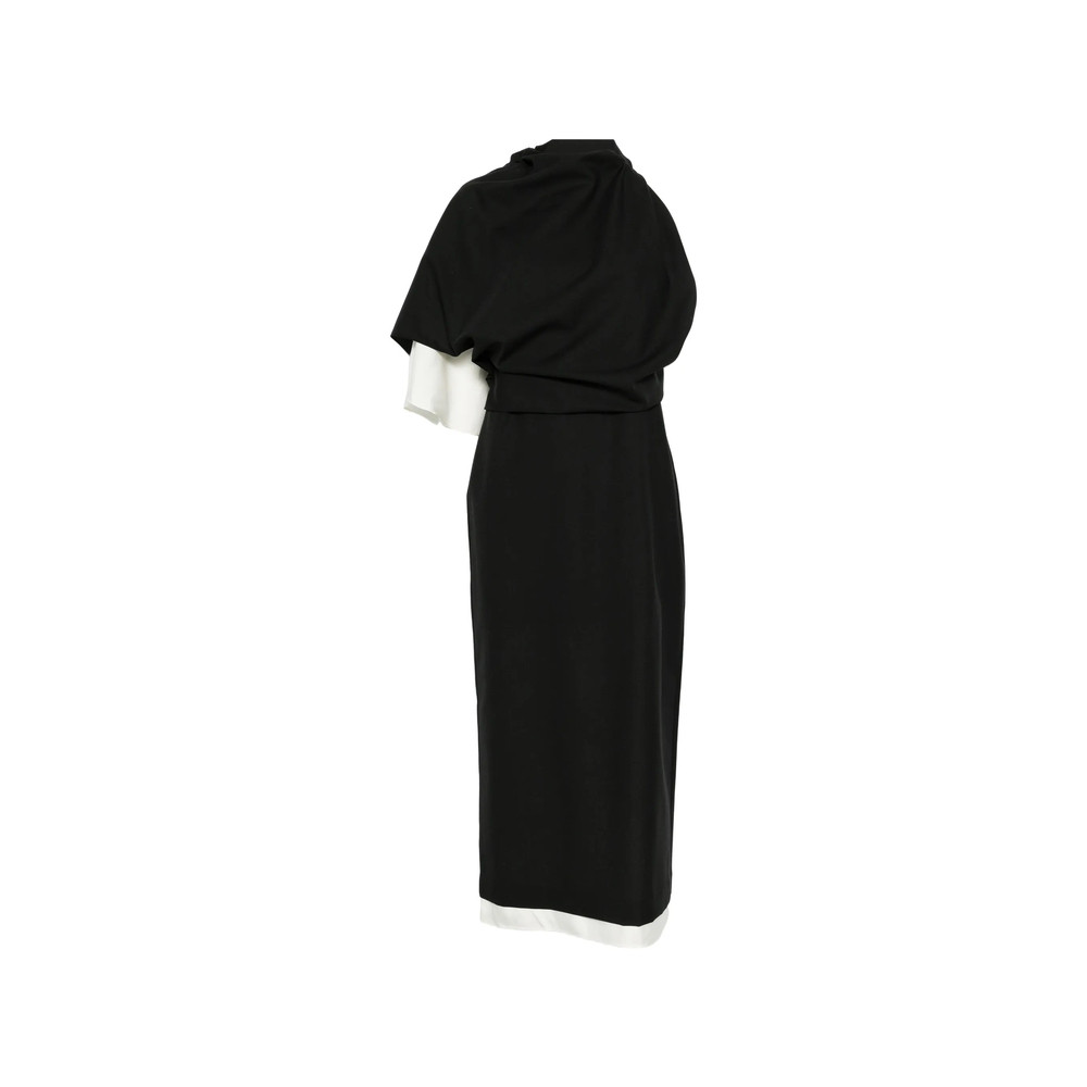 Rohe Draped One-shoulder Maxi Dress