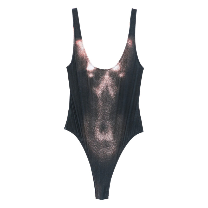 Jean Paul Gaultier Body-print Swimsuit