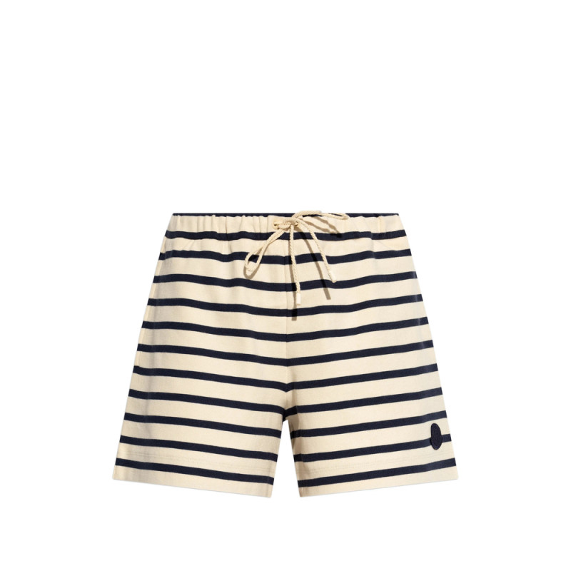 Moncler Striped Drawstring Shorts