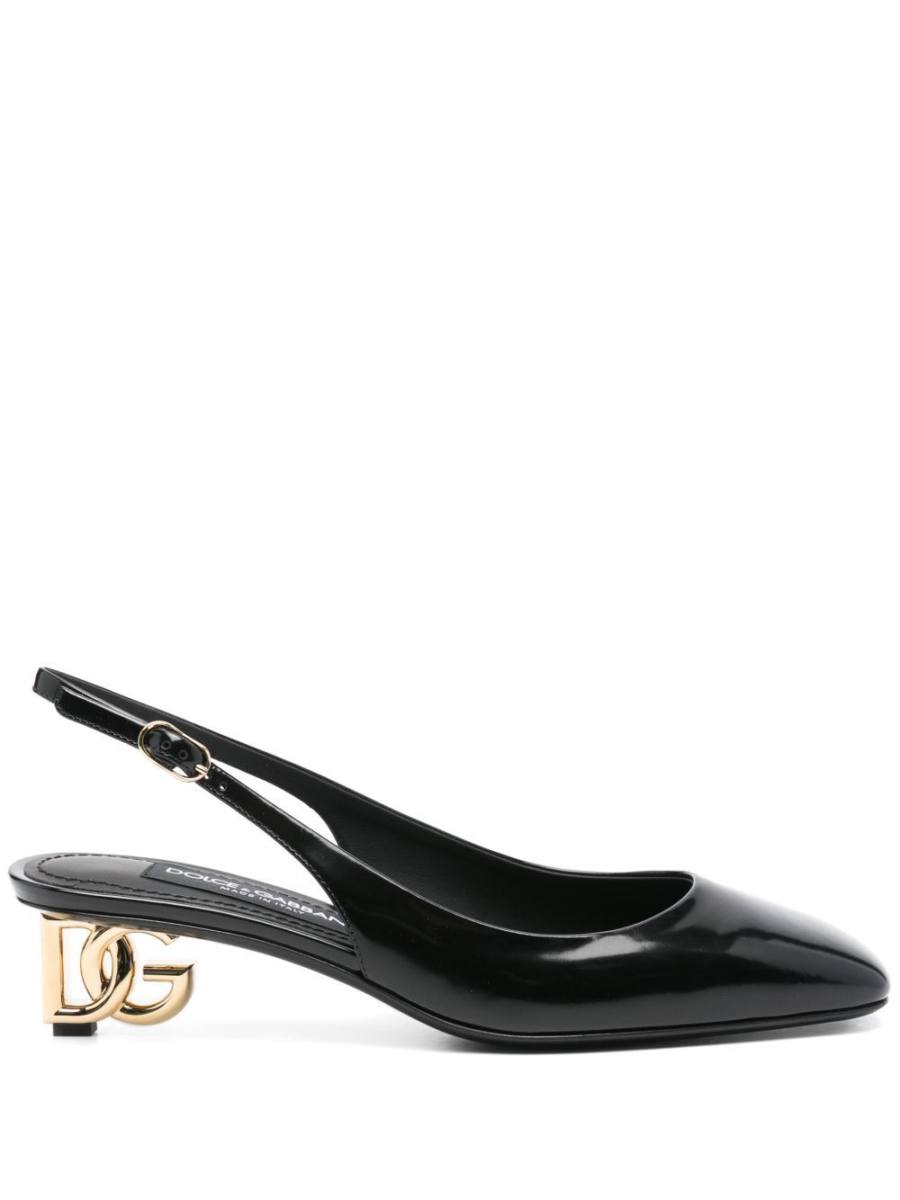 40mm logo-heel pumps